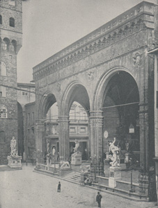 Antique photo-engravings of Italy from 1892